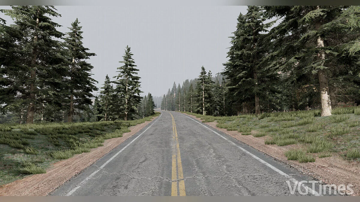 BeamNG.drive — Beam Mountains — узкие горные дороги с крутыми поворотами