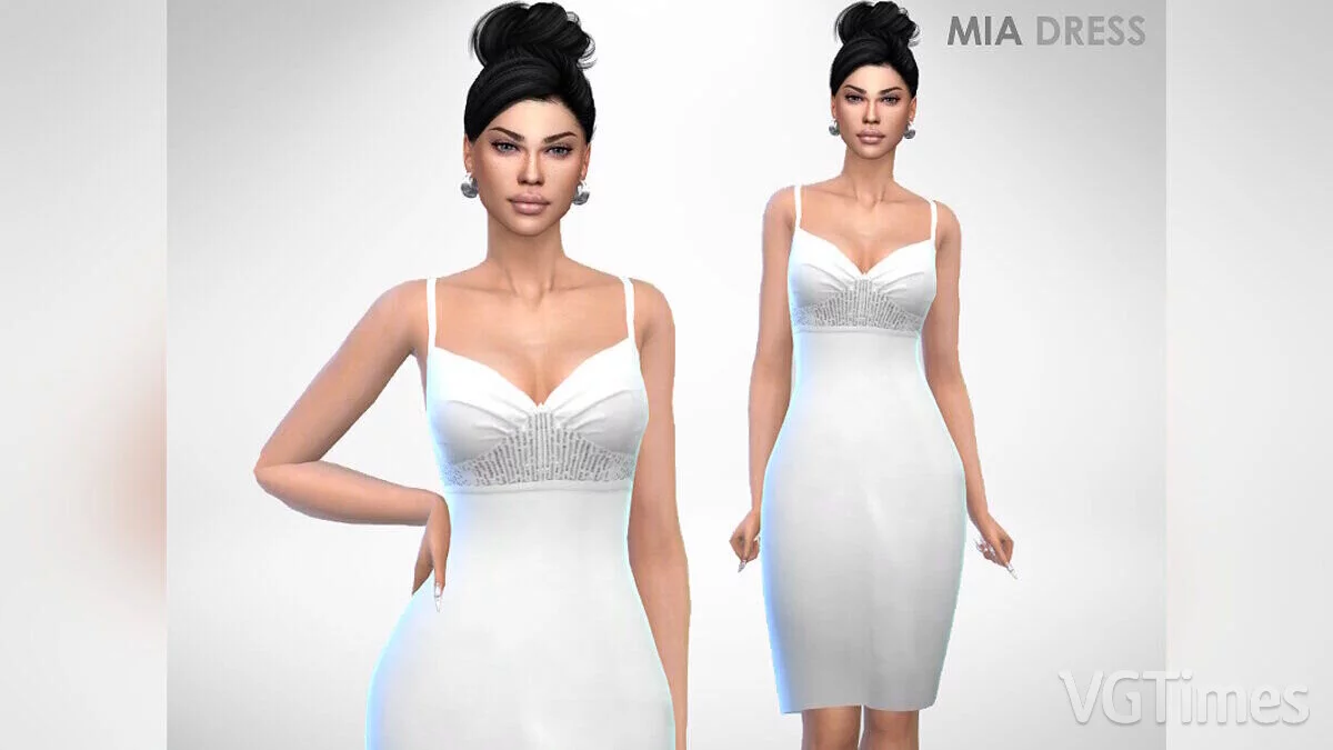 The Sims 4 — Mia's white dress