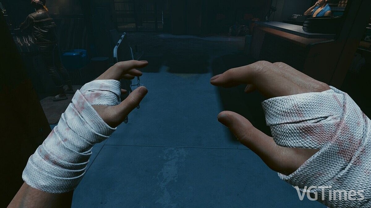 Cyberpunk 2077 — Boxing wraps