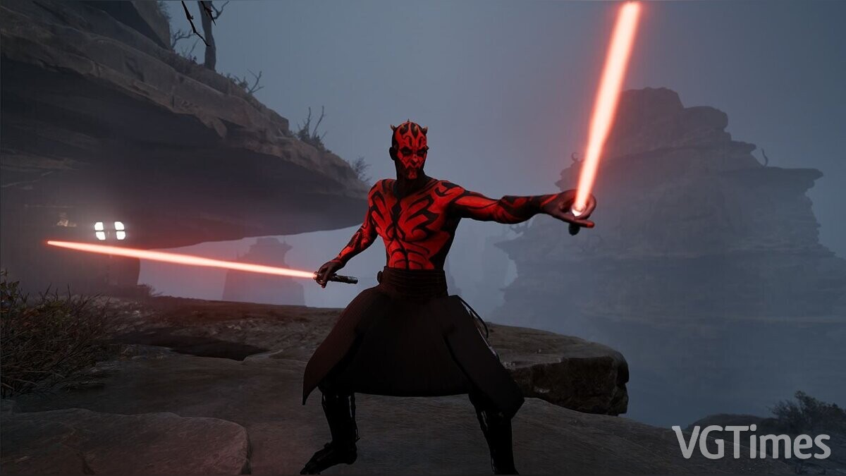 Star Wars Jedi: Survivor — Darth Maul in the style of "The Clone Wars"