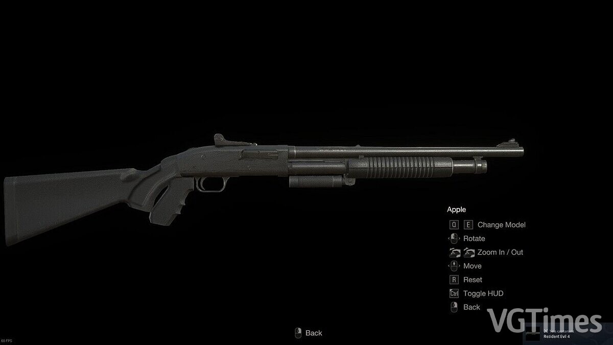 Resident Evil 4 Remake (2023) — Mossberg shotgun