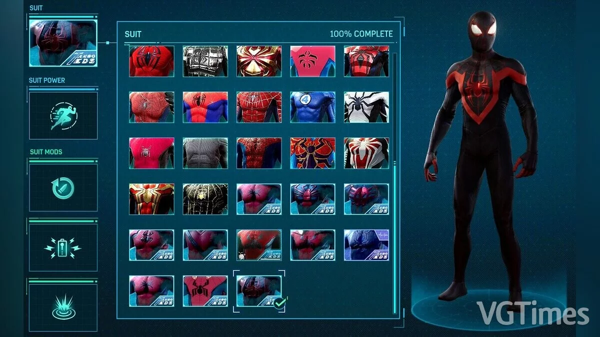 Marvel&#039;s Spider-Man Remastered — Ідеальний костюм Майлза Моралеса