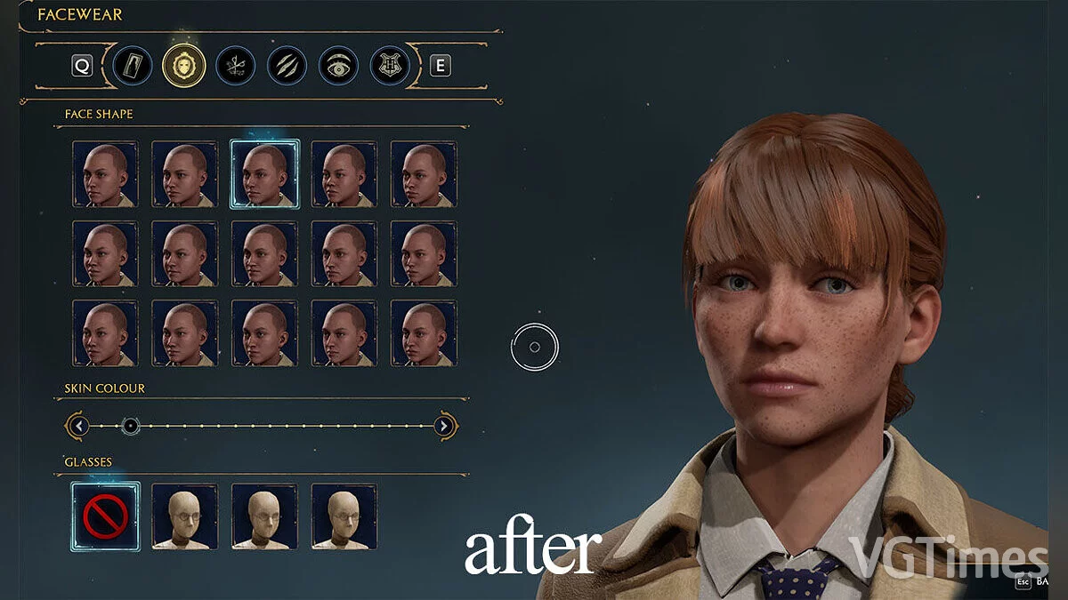 Hogwarts Legacy — Энн Сэллоу - улучшенное женское лицо