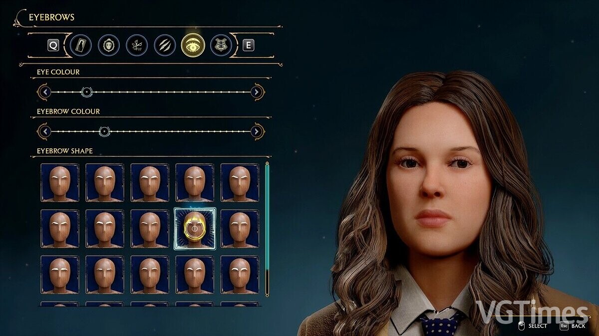 Hogwarts Legacy — Enola - female face shape