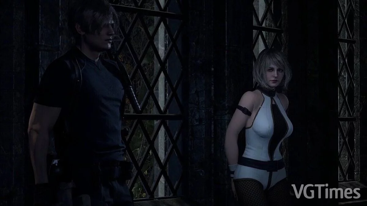 Resident Evil 4 Remake (2023) — Ashley vestida de Christy