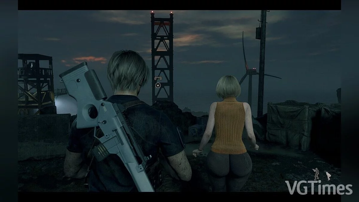 Resident Evil 4 Remake (2023) — Ешлі в мереживних легінсах