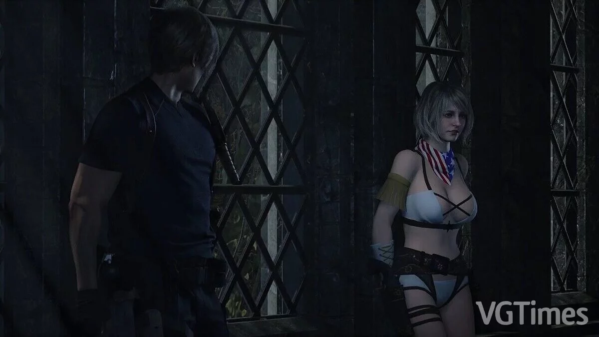 Resident Evil 4 Remake (2023) — Эшли в одежде Тины Армстронг