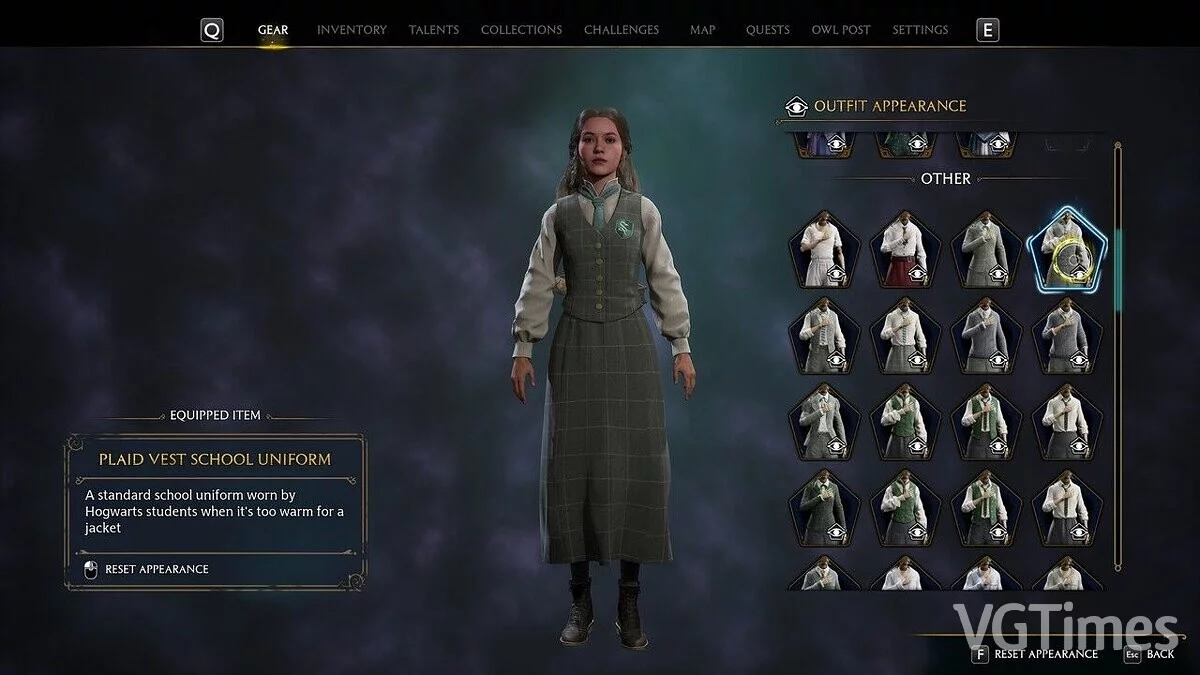 Hogwarts Legacy — Skirt for all uniforms