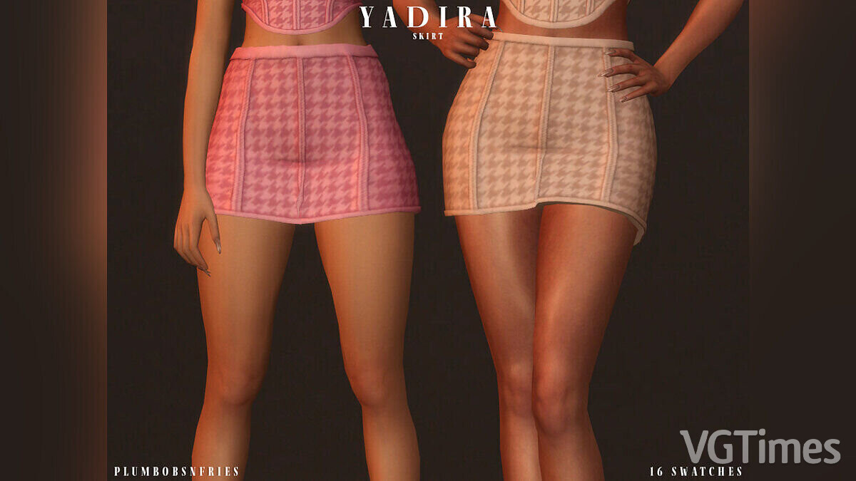 The Sims 4 — Skirt YADIRA