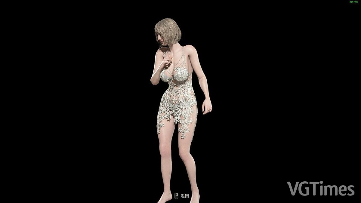 Resident Evil 4 Remake (2023) — Lace dress for Ashley