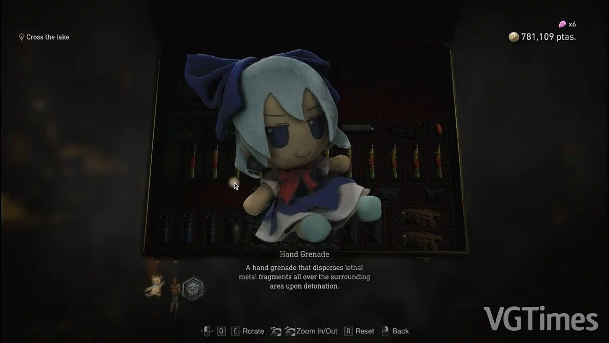 Resident Evil 4 Remake (2023) — A doll instead of a flashbang