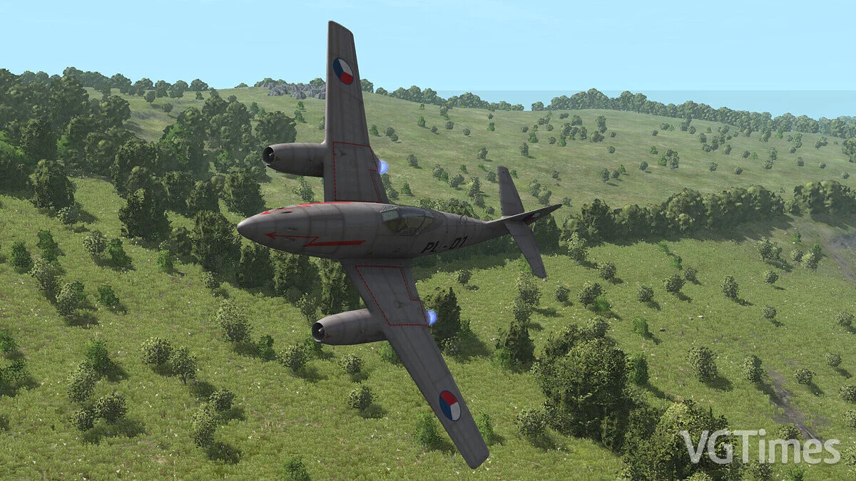 BeamNG.drive — Me262 - fighter aircraft of the Second World War