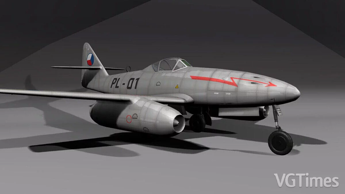 BeamNG.drive — Me262 — истребитель времен Второй Мировой войны