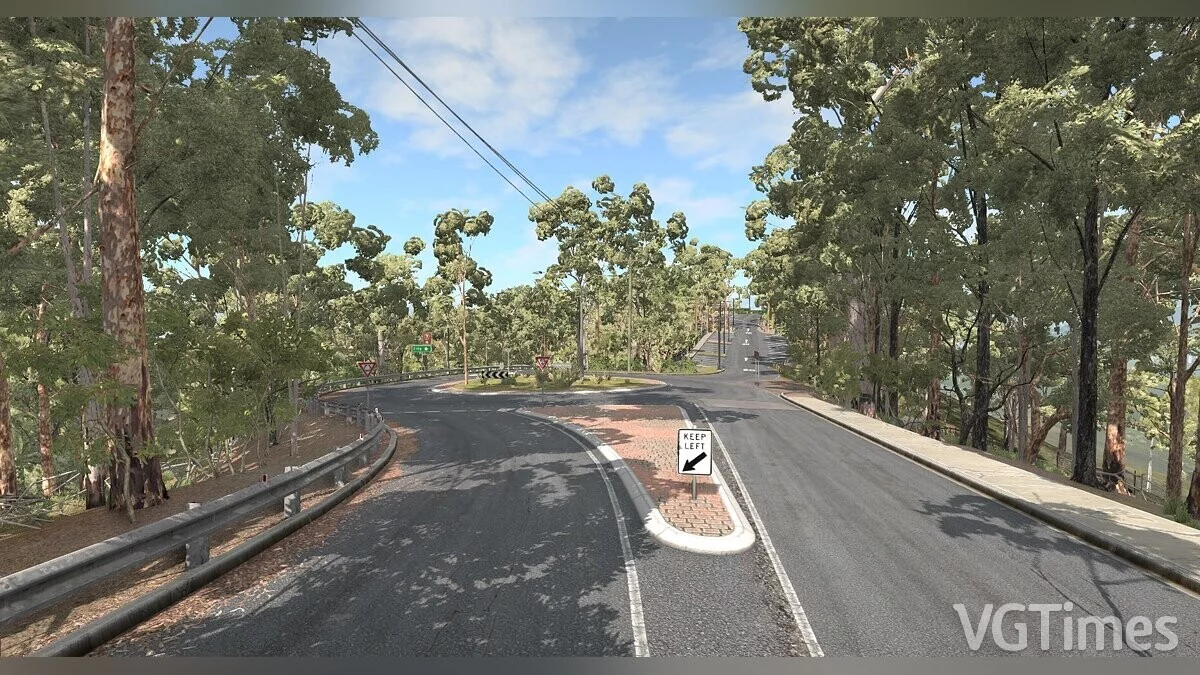 BeamNG.drive — Mount Coot-tha - Australian mountain roads