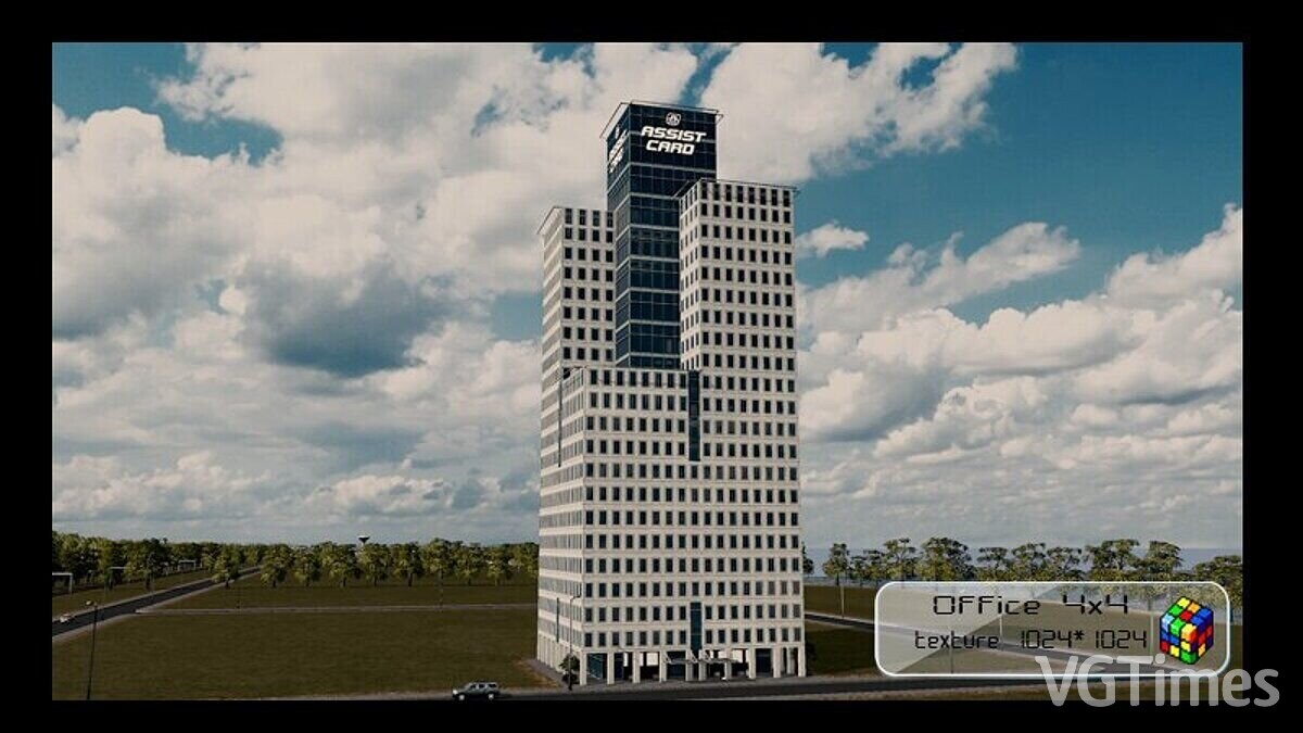 Cities: Skylines — Office of the company "Intecons"