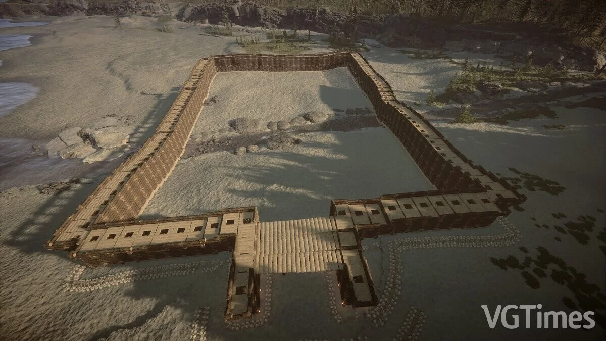 Sons of the Forest — Форт на пляжі