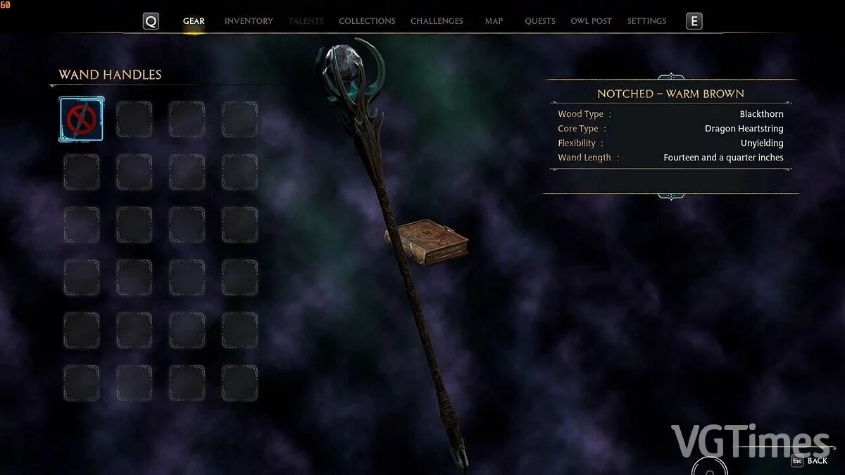 Hogwarts Legacy — Staff of Magnus from Skyrim