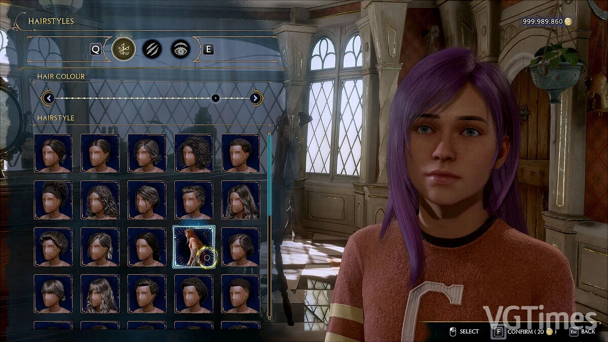 Hogwarts Legacy — Прическа Тифы