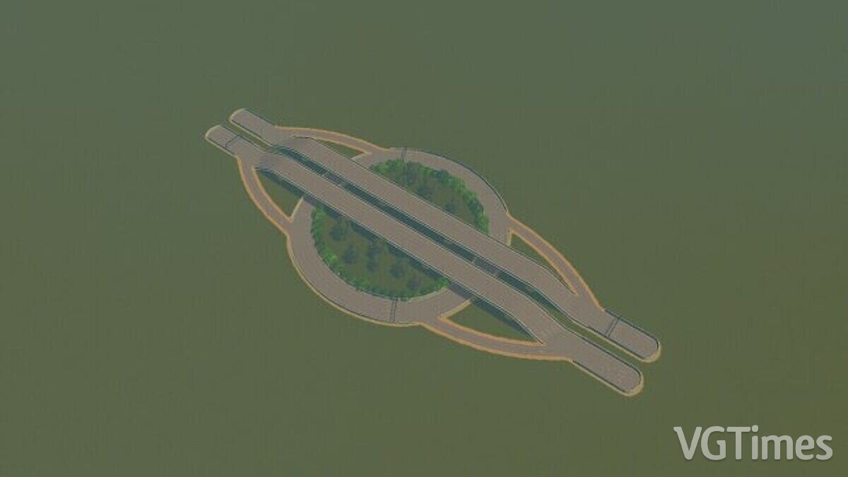 Cities: Skylines — Easy highway exit/entry