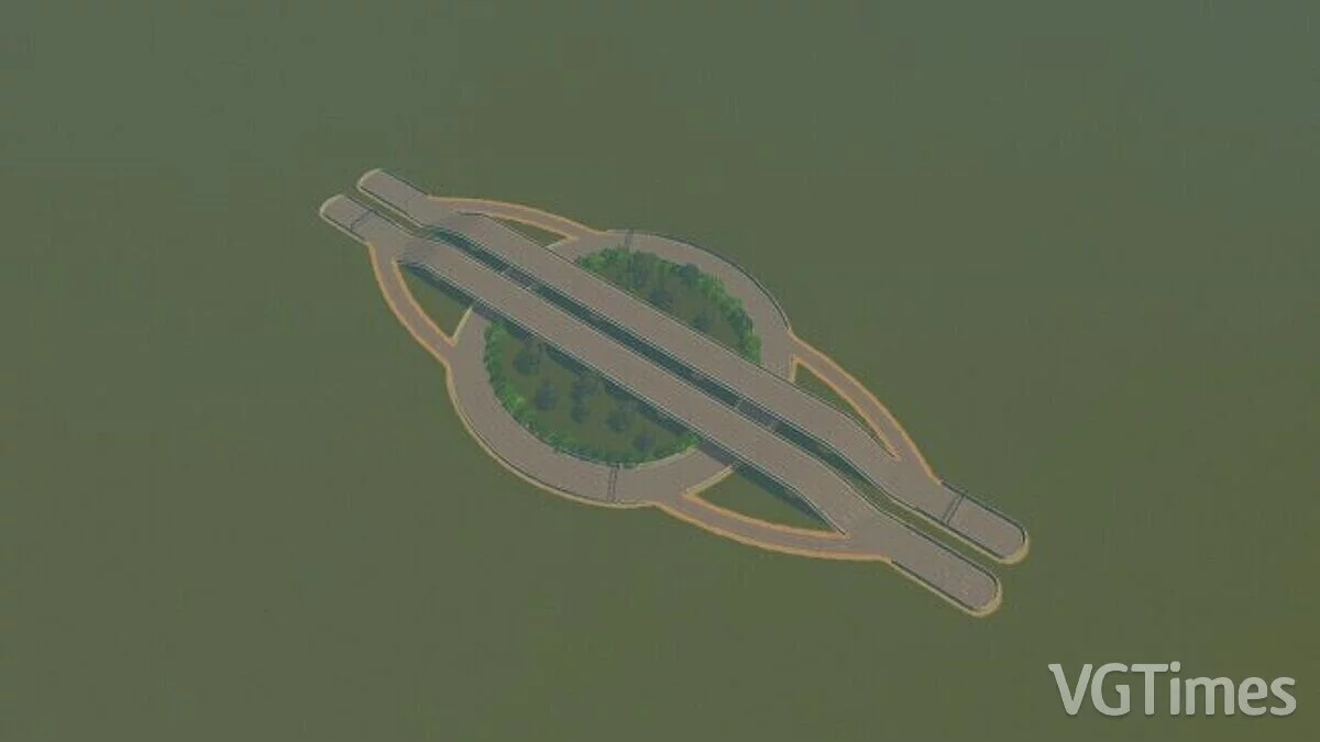 Cities: Skylines — Easy highway exit/entry