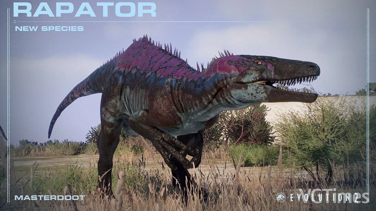 Jurassic World Evolution 2 — Rapator - a new look