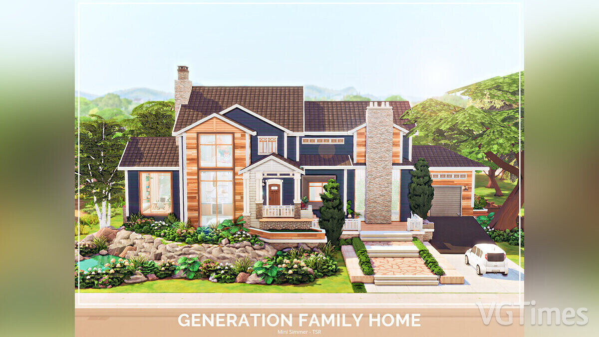 The Sims 4 — Family house for generations