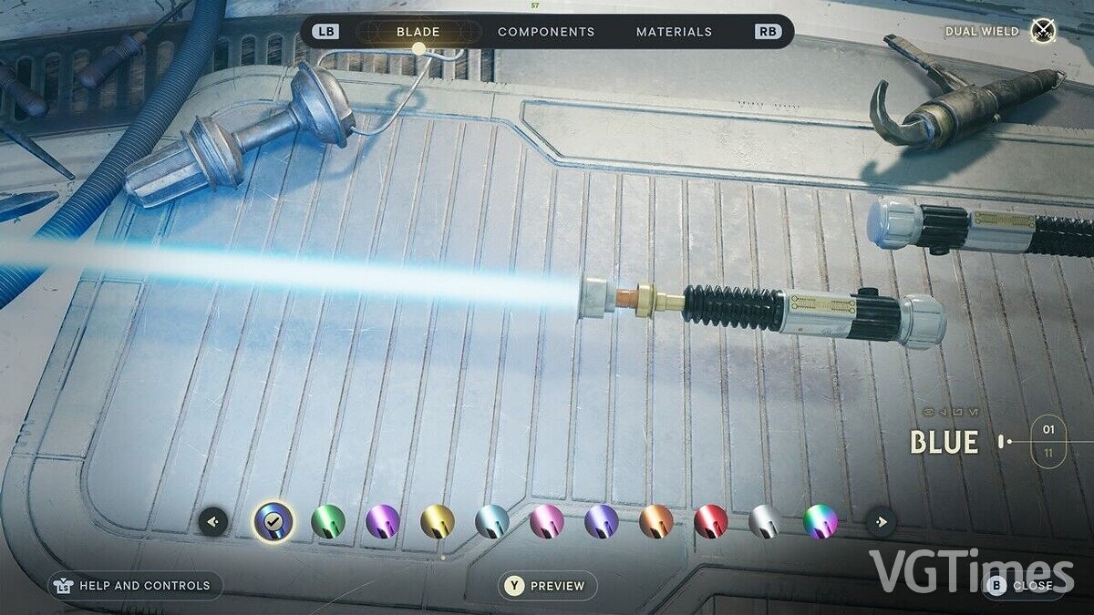 Star Wars Jedi: Survivor — Obi-Wan Kenobi's lightsaber