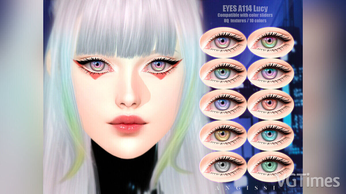 The Sims 4 — Lucy eye colors