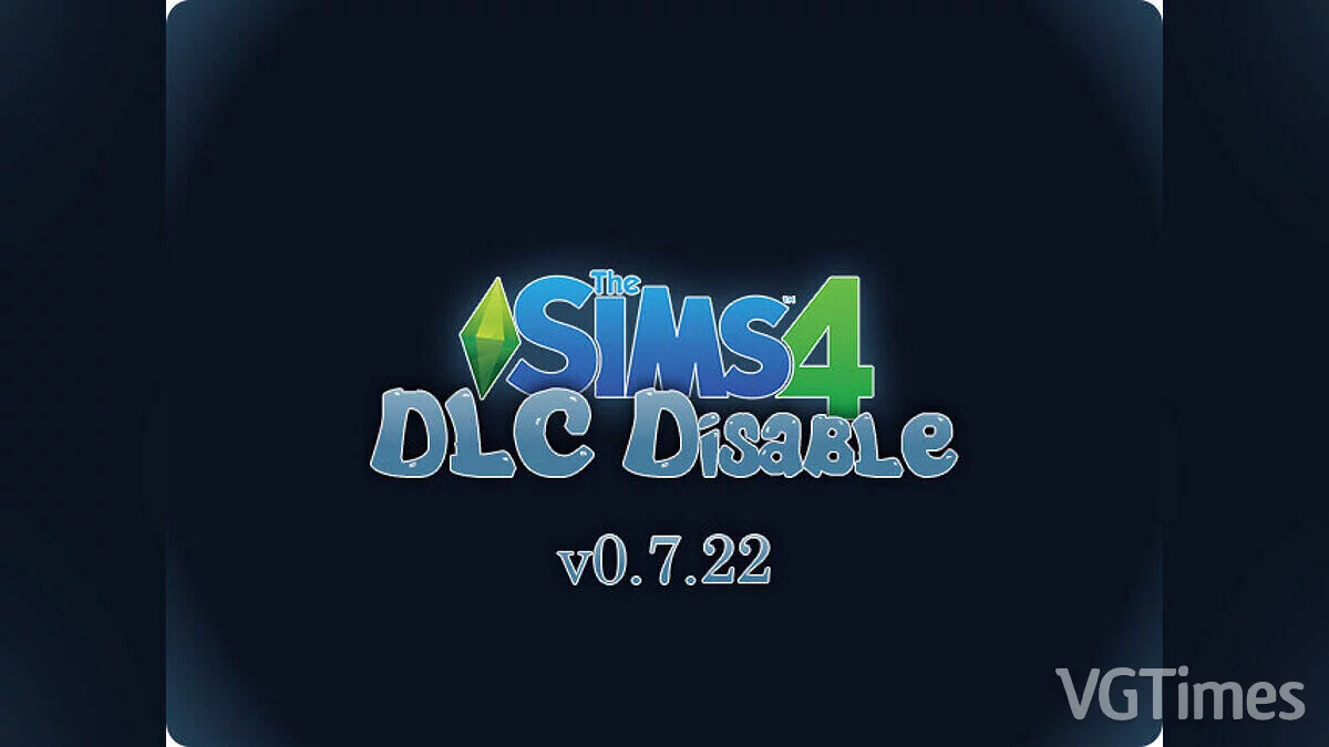 The Sims 4 — DLC Disable - a program to disable unnecessary add-ons [v0.7.22]