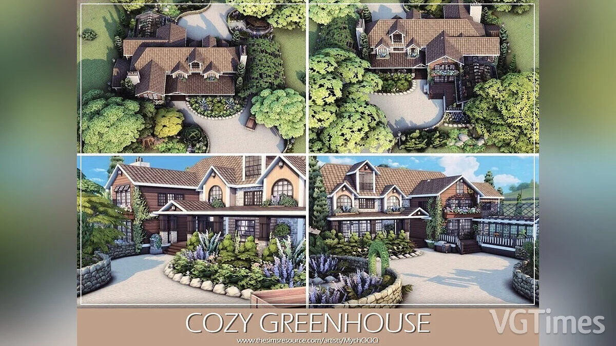 The Sims 4 — Cozy greenhouse