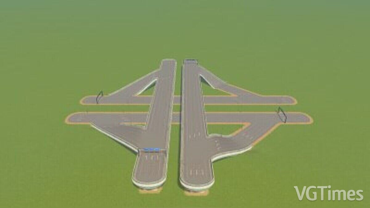 Cities: Skylines — High speed intersection