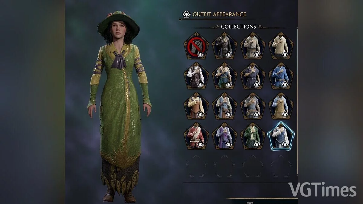 Hogwarts Legacy — Women's costume of Professor Chesnook