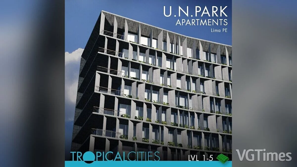 Cities: Skylines — U.N. Apartments Park