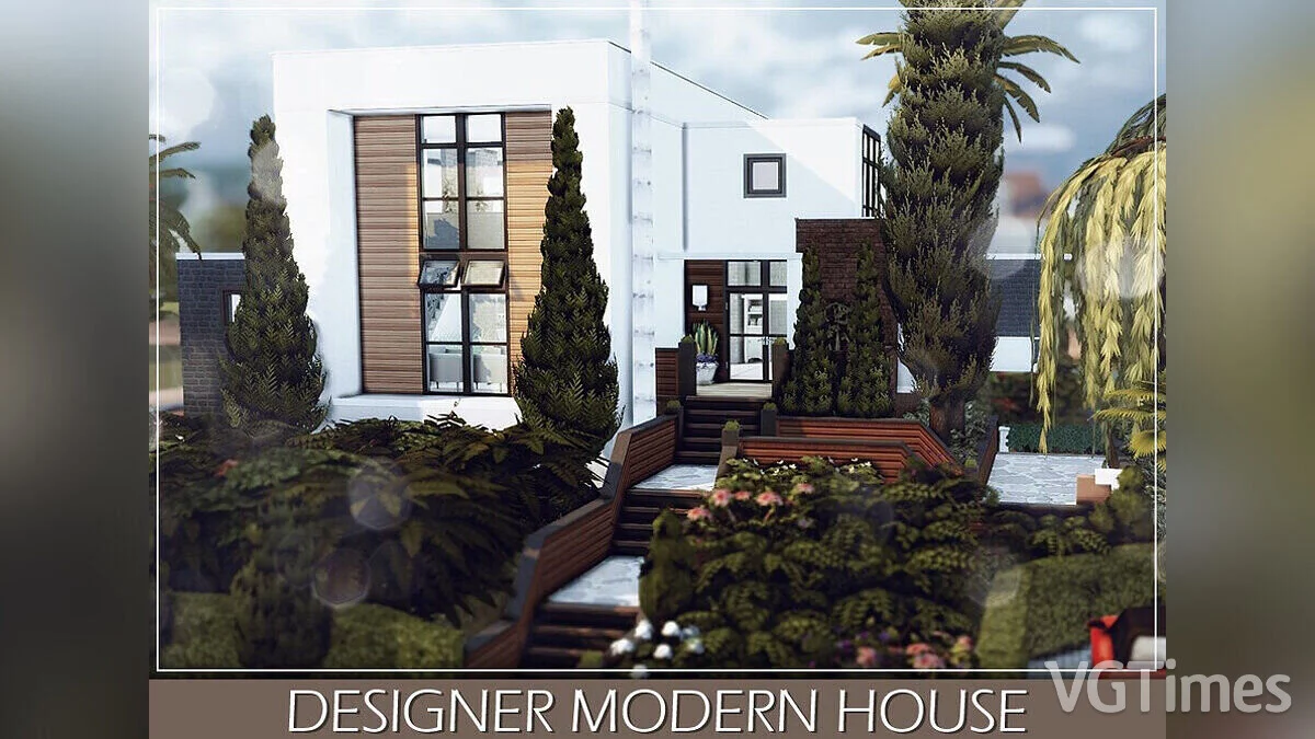 The Sims 4 — Designer modern house