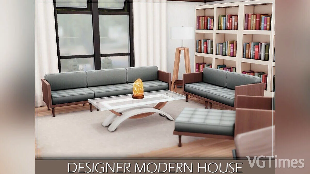 The Sims 4 — Дизайнерский современный дом