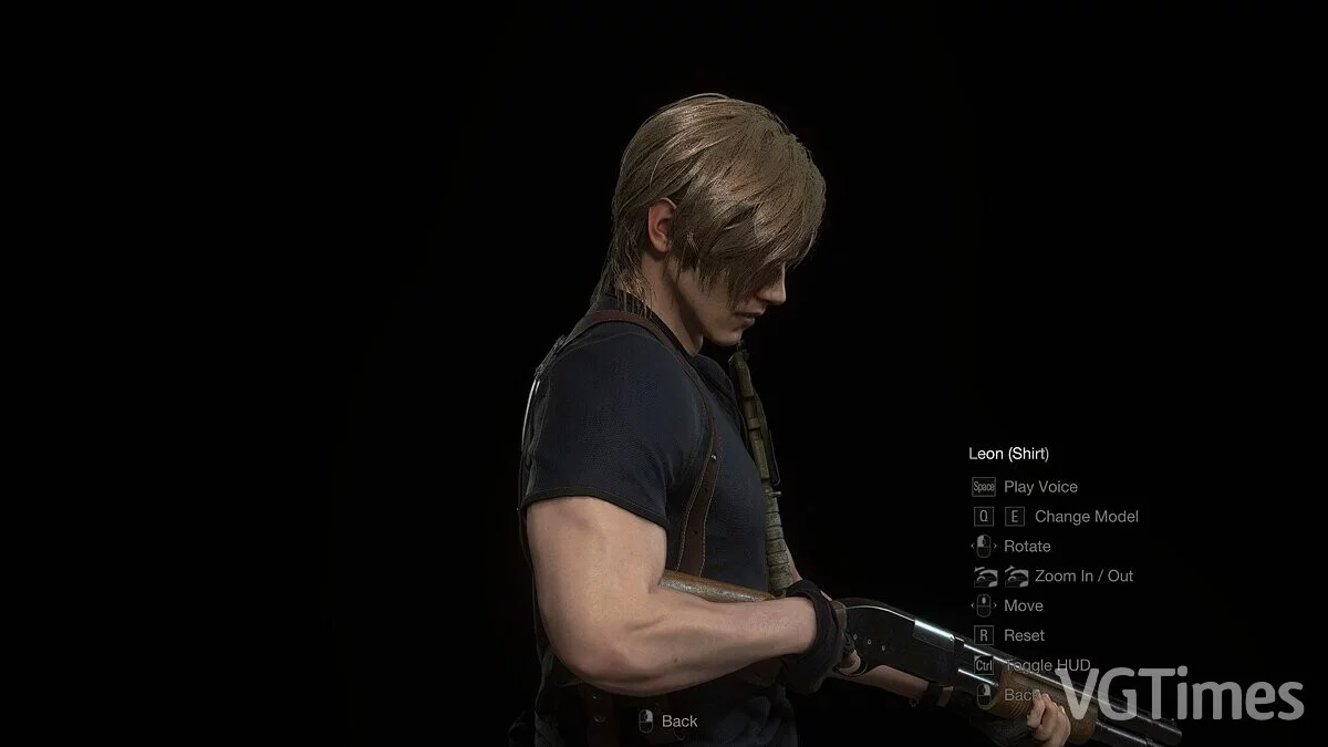 Resident Evil 4 Remake (2023) — Pelo largo para León