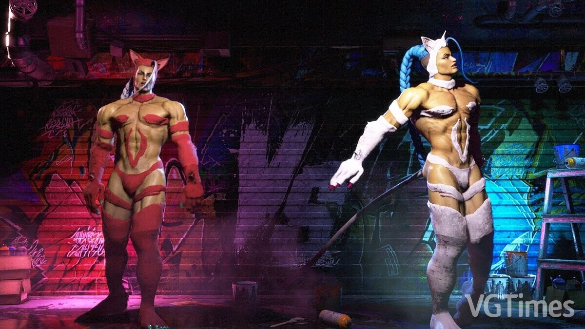 Street Fighter 6 — Джейми в костюме Фелисии