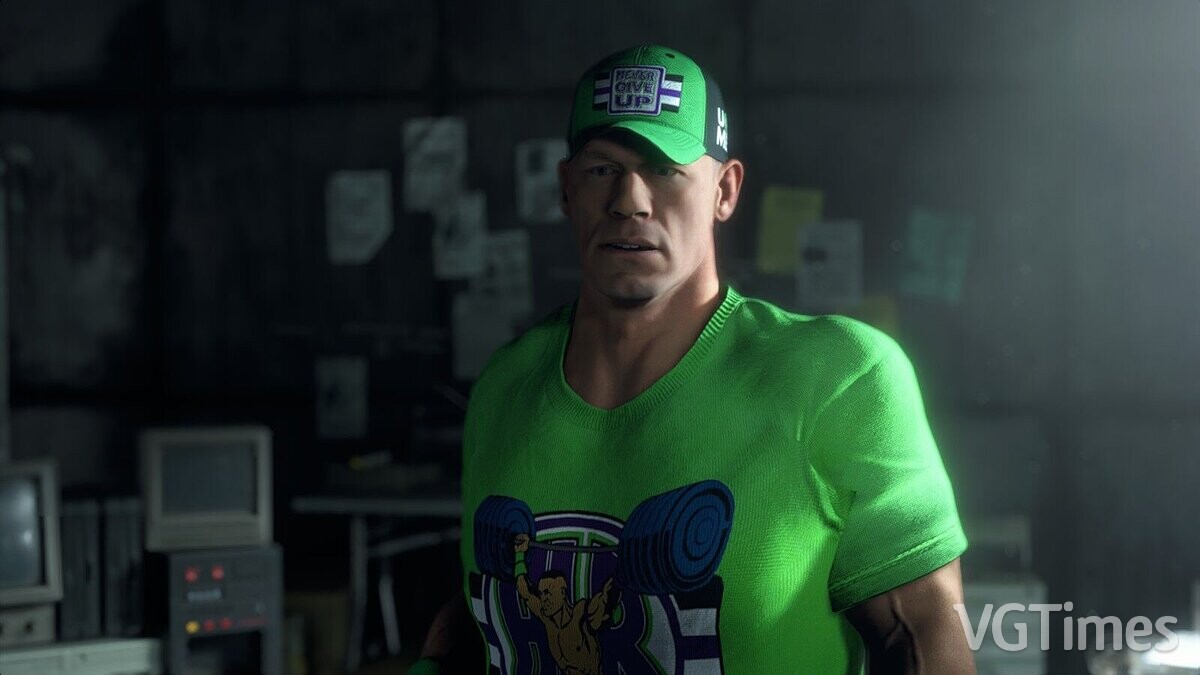 Resident Evil 4 Remake (2023) — John Cena instead of Leon