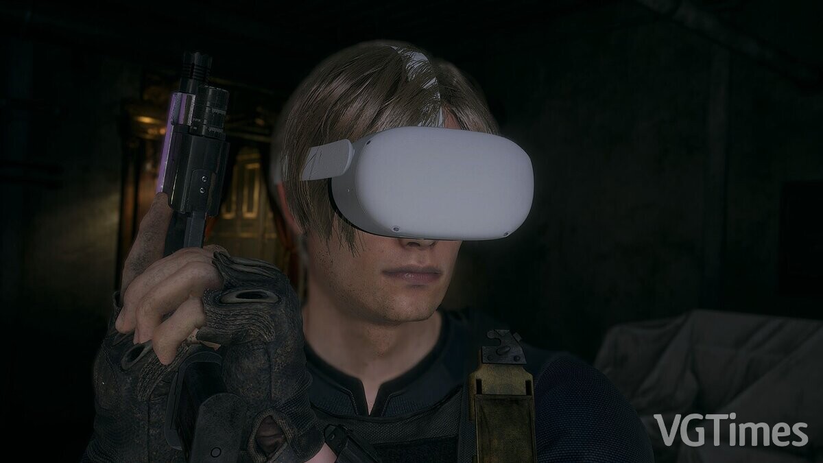 Resident Evil 4 Remake (2023) — Quest 2 VR headset