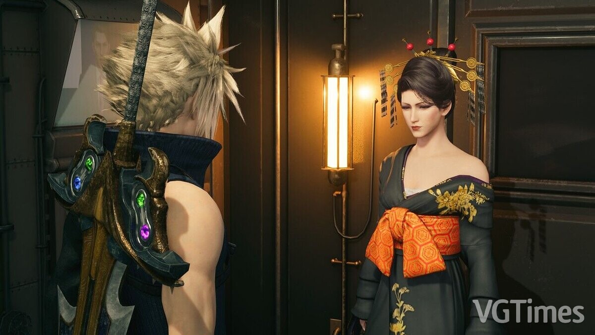 Final Fantasy VII Remake — Playable Madame M (instead of Tifa)