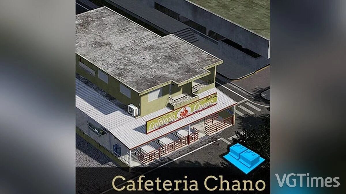 Cities: Skylines — Cafeteria Chano, Puerto Rico