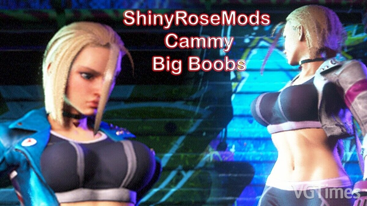 Street Fighter 6 — Cammy with big breasts