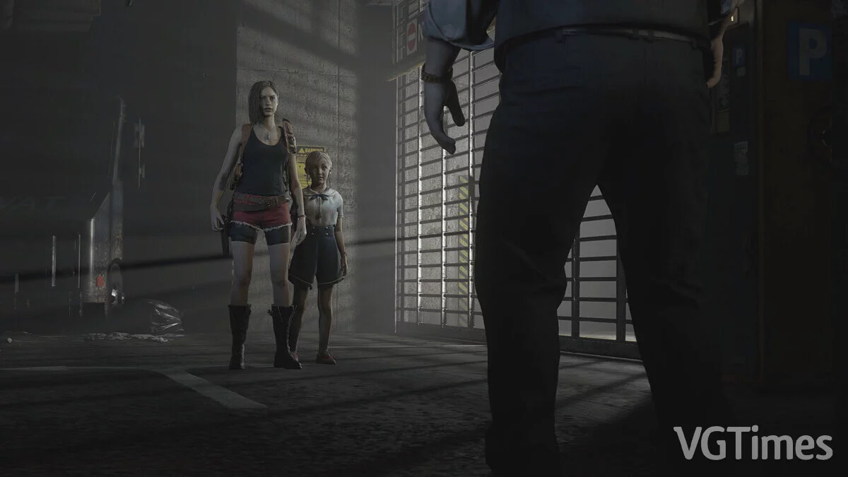 Resident Evil 2 — Клэр с распущенными волосами