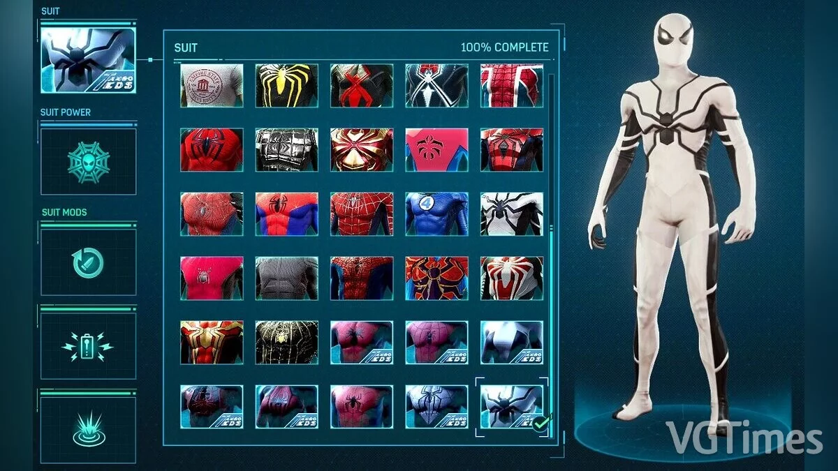 Marvel&#039;s Spider-Man Remastered — Костюми «Фонду Майбутнього»