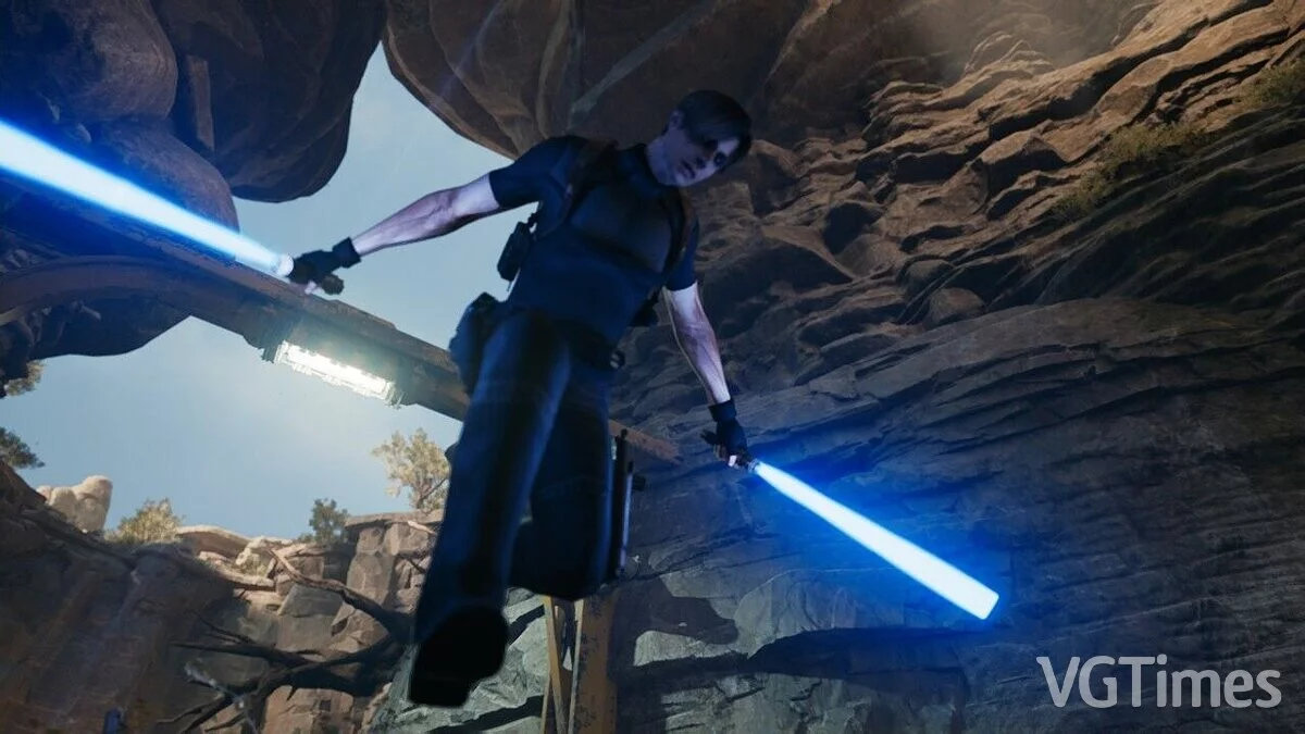 Star Wars Jedi: Survivor — Leon from the game Resident Evil 4