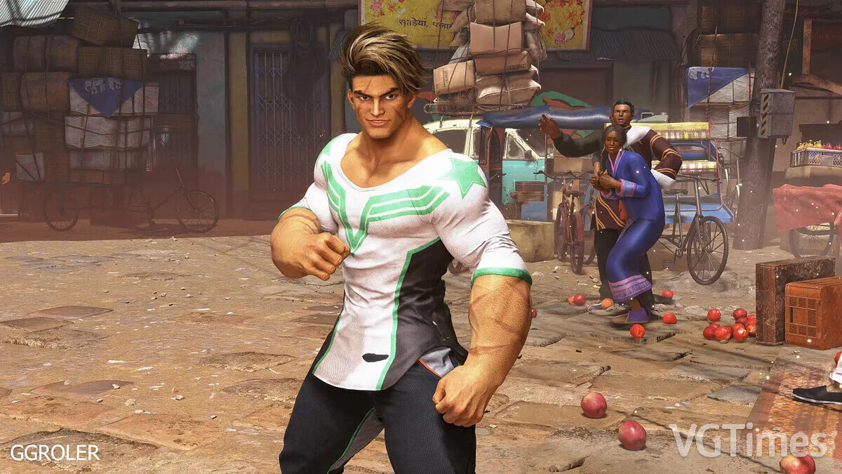 Street Fighter 6 — Luke without jacket and gloves