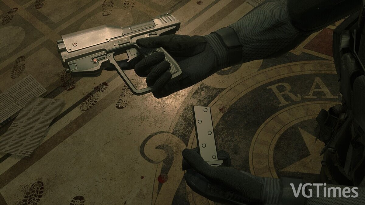 Resident Evil 3 — Magnum from the game Halo