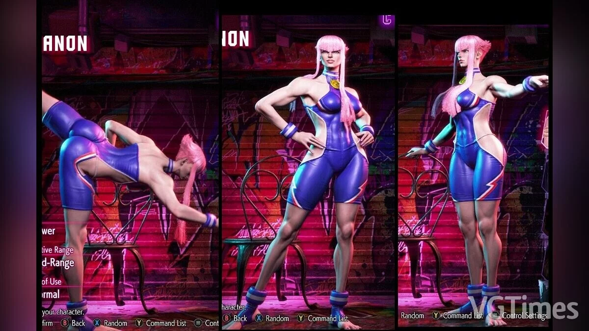 Street Fighter 6 — manon sin camisa