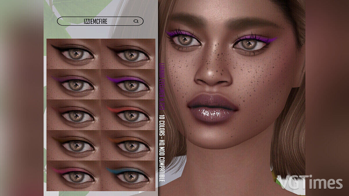 The Sims 4 — Eyeliner N.233