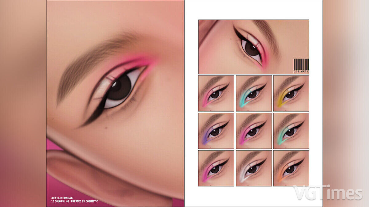 The Sims 4 — Eyeliner N236